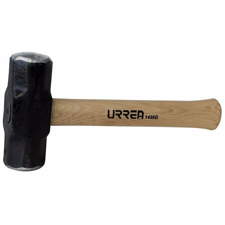 URREA Urrea Octagonal Sledge Hammer, 1433G, 2Lb Head, 10" Hickory Handle 1433G